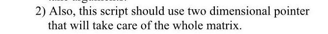Solved: 3. Create a script that will use Cramer's rule to find the ...